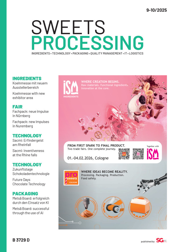 sweets processing